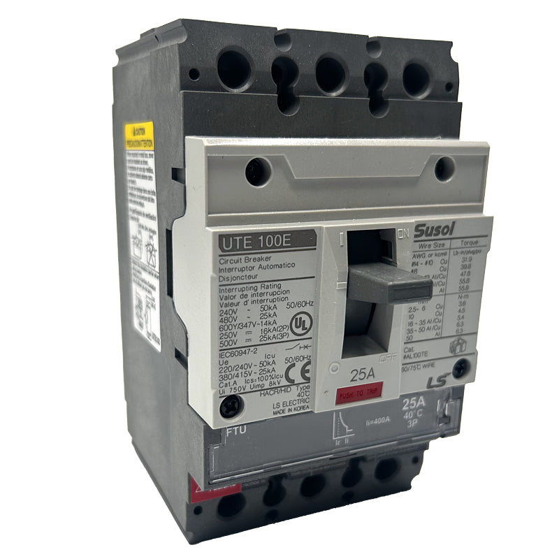 UTE100E FTU 25A 3P LL UL